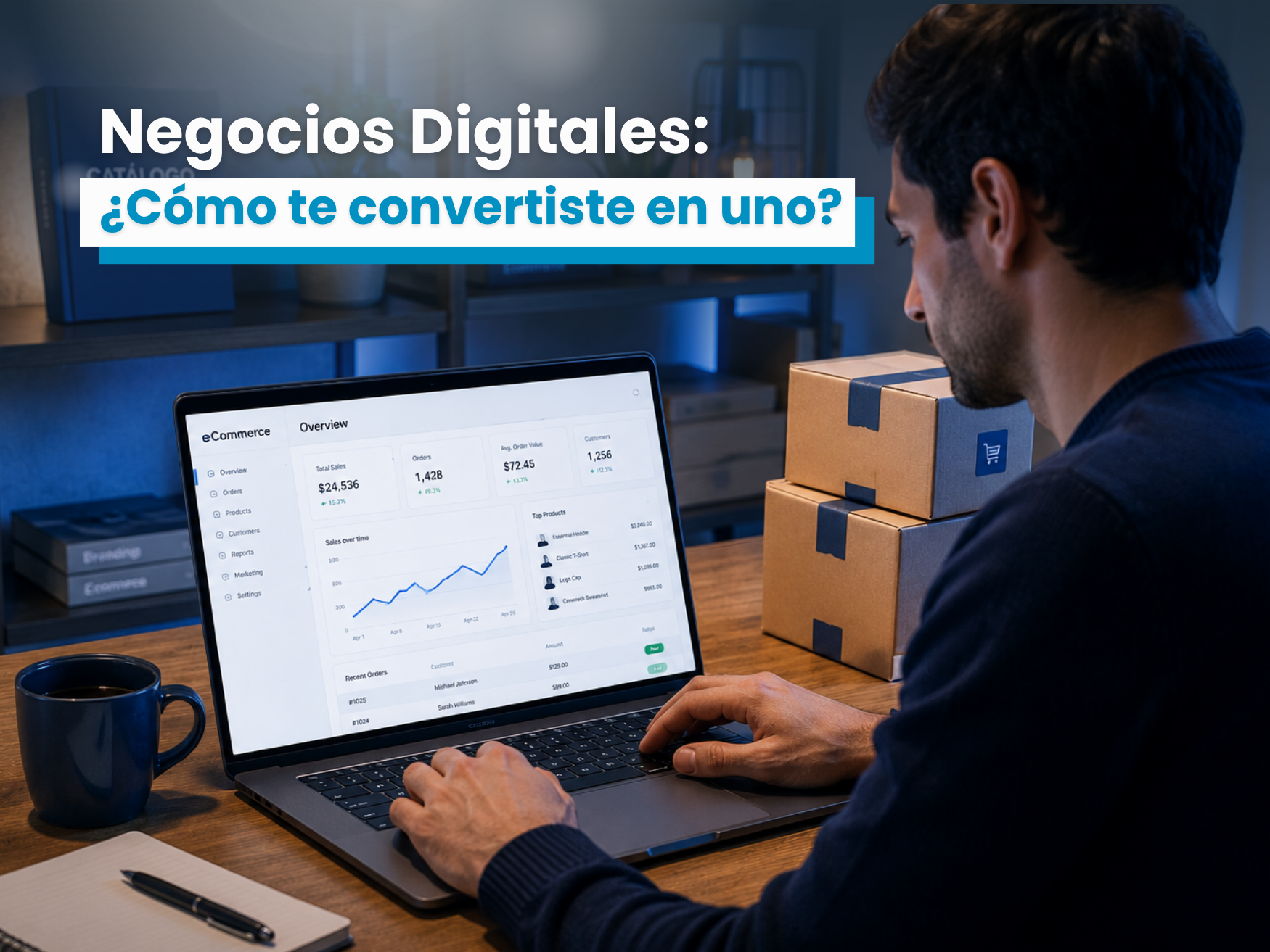 Cómo convertise en un Negocio Digital